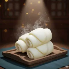 Bánh bao không nhân trắng