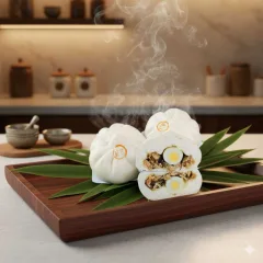 Bánh bao thịt cút nhỏ
