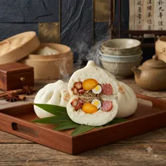 Bánh bao thịt thập cẩm